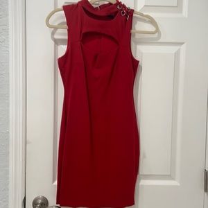 Red dress